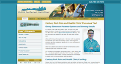 Desktop Screenshot of edmontonneckandbackclinic.com